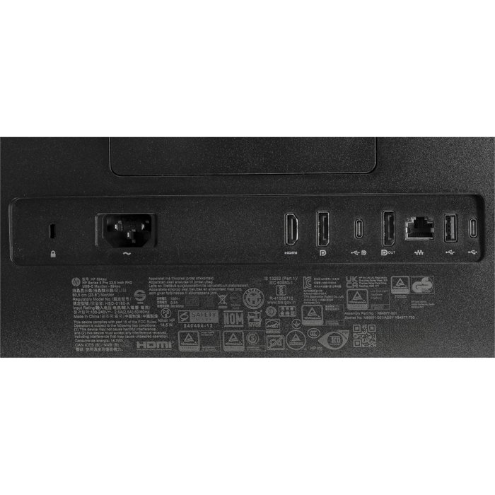 HP Series 5 Pro 524pu - Moniteur 23,8 pouces Full HD IPS - Noir et Argent