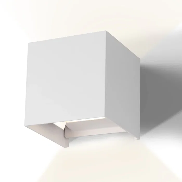 Applique LED Extérieure 2x5W 100Lm/W IP65 Blanc 4000K [HO-APL06-IP65-W-W]