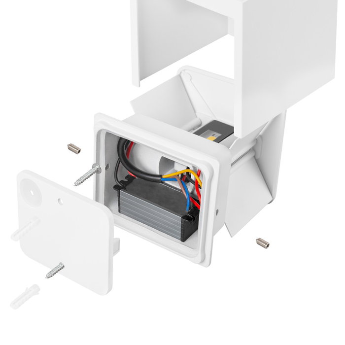 Applique Murale Extérieure LED 2x5W Blanc 4000K IP65