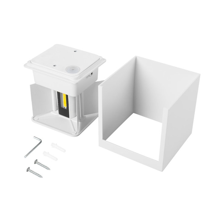 Applique Murale Extérieure LED 2x5W Blanc 4000K IP65