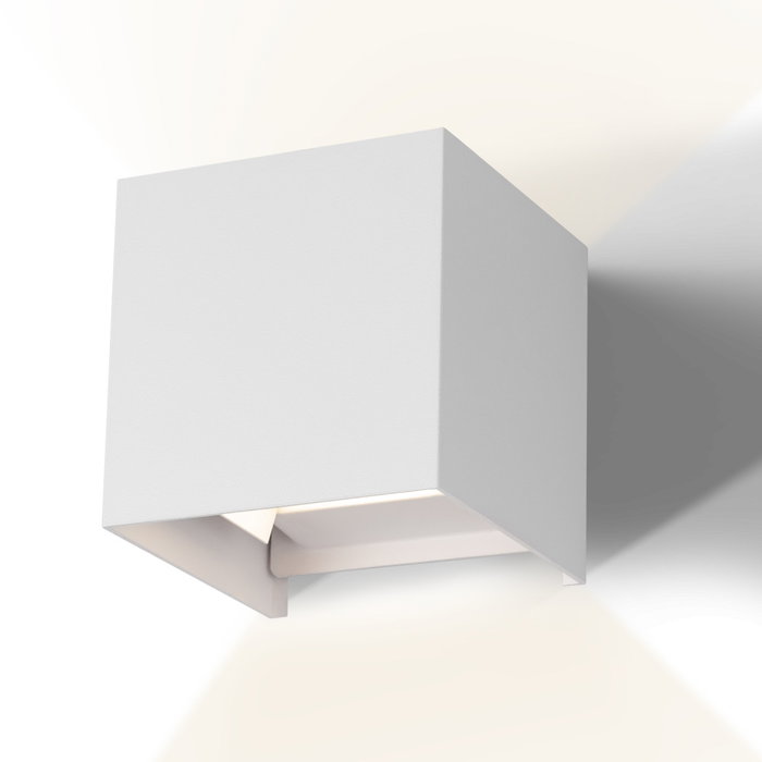 Applique Murale Extérieure LED 2x5W Blanc 4000K IP65