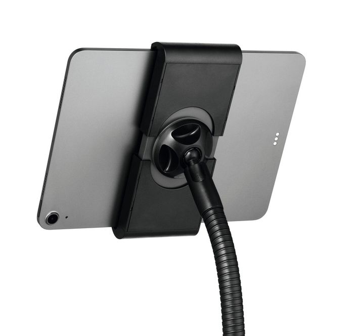 Durable Support tablette sur pied TOUGH FLOOR, bras flexible, antivol, rotation 360°, pour tablettes de 7 à 13 pouces, bureau, bâtiments publics, télétravail Durable Support tablette sur pied TOUGH FLOOR, bras flexible, antivol, rotation 360°, pour tablettes de 7 à 13 pouces, bureau, bâtiments publics, télétravail