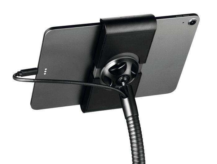 Durable Support tablette sur pied TOUGH FLOOR, bras flexible, antivol, rotation 360°, pour tablettes de 7 à 13 pouces, bureau, bâtiments publics, télétravail Durable Support tablette sur pied TOUGH FLOOR, bras flexible, antivol, rotation 360°, pour tablettes de 7 à 13 pouces, bureau, bâtiments publics, télétravail