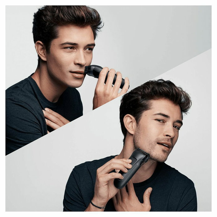 rasoir Électrique Rechargeable Braun 3-300S Chargement rapide rasoir Électrique Rechargeable Braun 3-300S Chargement rapide