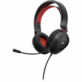 Corsair HS35 v2 Rouge - Casque Gaming Filaire