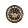 Horloge Murale Home ESPRIT Doré Bordeaux Verre Fer Glam 100 x 14 x 100 cm