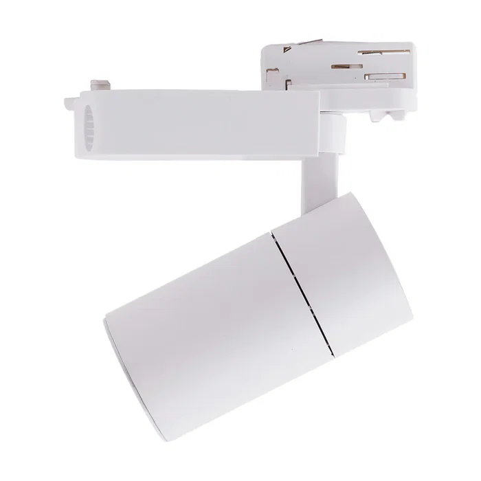 Projecteur LED sur rail trifasique 30W Blanc chaud anti-éblouissement 2527Lm CRI90 2700K