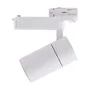 Projecteur LED sur rail trifasique 30W Blanc chaud anti-éblouissement 2527Lm CRI90 2700K