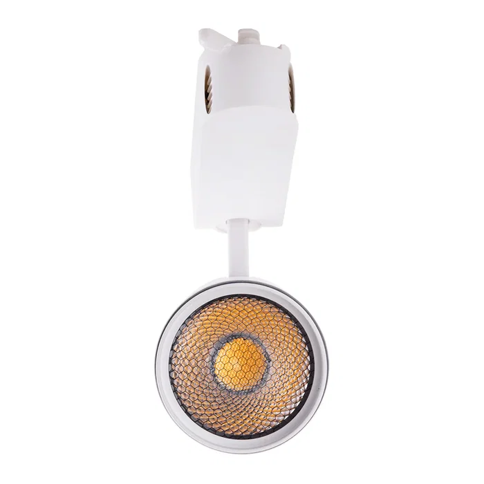 Projecteur LED sur rail trifasique 30W Blanc chaud anti-éblouissement 2527Lm CRI90 2700K