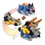 VTECH Petits Switch & Go Dinos Combo - Jouet 2 en 1 Dinosaure Transformable en Véhicule, Effets Sonores, Phrases, pour Enfant à Partir de 4 Ans (Modèles Différents)