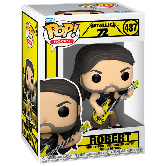 Funko POP ROCK! Robert Trujillo Metallica 72 Seasons - 87078 Funko POP ROCK! Robert Trujillo Metallica 72 Seasons - 87078