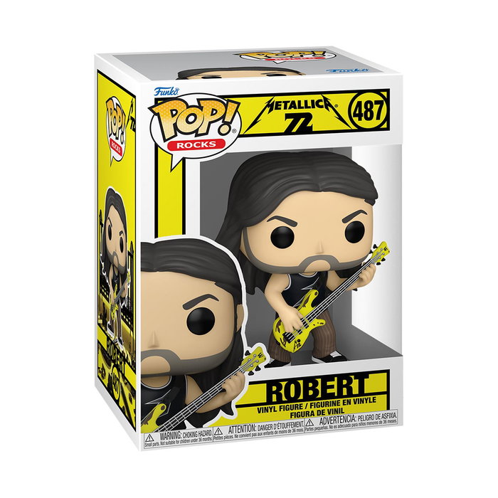 Funko POP ROCK! Robert Trujillo Metallica 72 Seasons - 87078 Funko POP ROCK! Robert Trujillo Metallica 72 Seasons - 87078