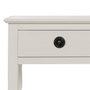 BigBuy Home Table de Nuit Blanc 40 x 30 x 61 cm