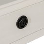 BigBuy Home Table de Nuit Blanc 40 x 30 x 61 cm