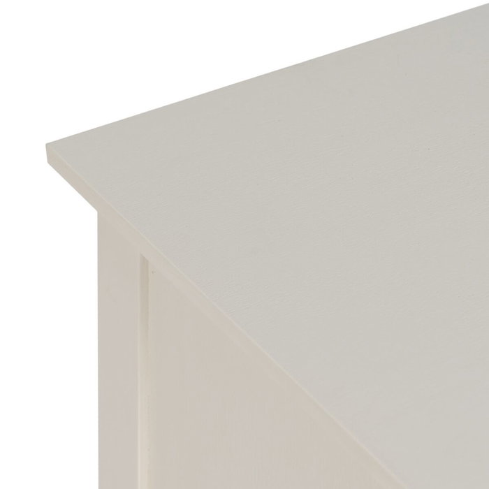 BigBuy Home Table de Nuit Blanc 40 x 30 x 61 cm