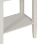 BigBuy Home Table de Nuit Blanc 40 x 30 x 61 cm