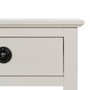 BigBuy Home Table de Nuit Blanc 40 x 30 x 61 cm