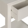BigBuy Home Table de Nuit Blanc 40 x 30 x 61 cm