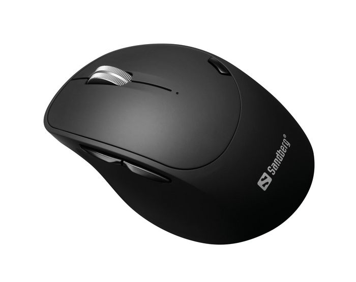 Sandberg Souris sans fil Pro rechargeable avec connexion Bluetooth et dongle USB, 6 boutons programmables Sandberg Souris sans fil Pro rechargeable avec connexion Bluetooth et dongle USB, 6 boutons programmables