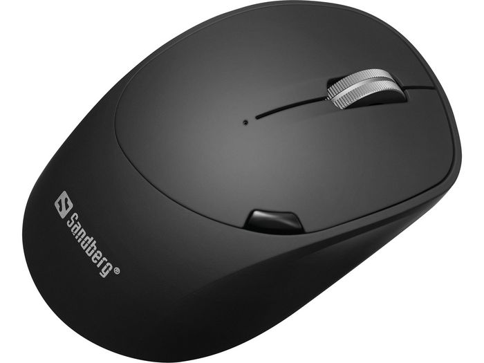 Sandberg Souris sans fil Pro rechargeable avec connexion Bluetooth et dongle USB, 6 boutons programmables Sandberg Souris sans fil Pro rechargeable avec connexion Bluetooth et dongle USB, 6 boutons programmables