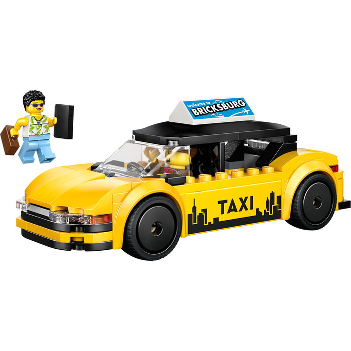 LEGO City 60487 Le Taxi Jaune