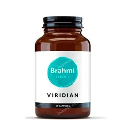 VIRIDIAN BRAHMI Extracto 60 capsules végétales