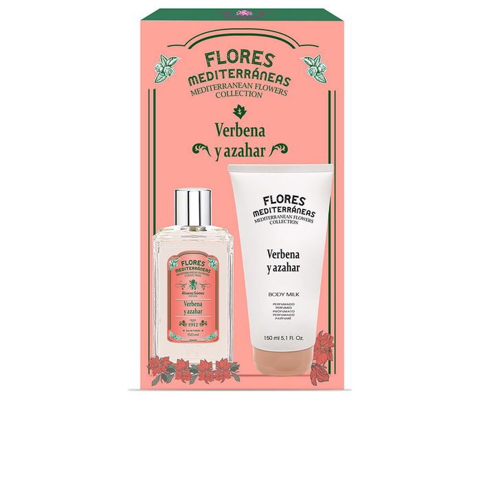 Álvarez Gómez Coffret 2 pièces Eau de Toilette Florale Méditerranéenne Verveine et Fleur d'Oranger, 150 ml chaque Álvarez Gómez Coffret 2 pièces Eau de Toilette Florale Méditerranéenne Verveine et Fleur d'Oranger, 150 ml chaque
