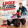 Crazon Moto Quad radiocommandé 1:14 avec lumières et sons - Rouge