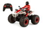 Crazon Moto Quad radiocommandé 1:14 avec lumières et sons - Rouge