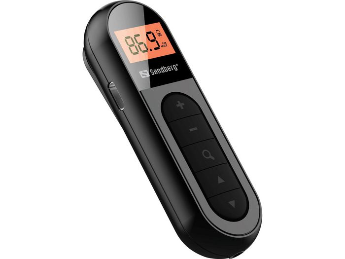 Sandberg Pocket Radio - Radio FM de poche rechargeable, ultra-compacte avec écouteurs, idéale pour le sport et l'urgence