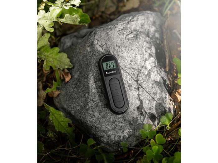Sandberg Pocket Radio - Radio FM de poche rechargeable, ultra-compacte avec écouteurs, idéale pour le sport et l'urgence