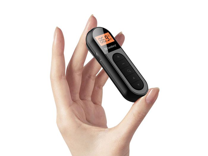 Sandberg Pocket Radio - Radio FM de poche rechargeable, ultra-compacte avec écouteurs, idéale pour le sport et l'urgence