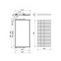 Emuca Kit de organiser de tiroirs avec cadre de coulissage soft close pour armoires, réglable, module 900mm, Gris pierre
