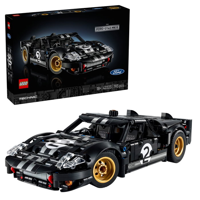LEGO Technic 1966 Ford GT40 MKII Race Car LEGO Technic 1966 Ford GT40 MKII Race Car