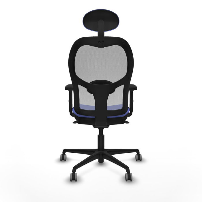 Piqueras y Crespo 2D036G1 Chaise de Bureau avec Appui-tête Bleu clair