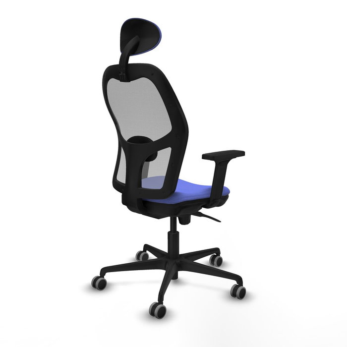 Piqueras y Crespo 2D036G1 Chaise de Bureau avec Appui-tête Bleu clair