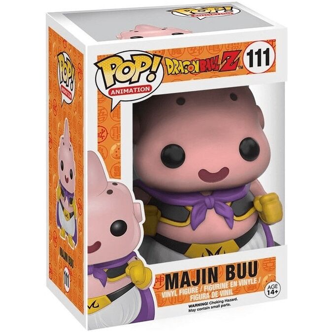Funko Pop! Vinyl - Figure Dragon Ball Z - Majin Buu - 10 cm - En boîte cadeau - Figurine collection