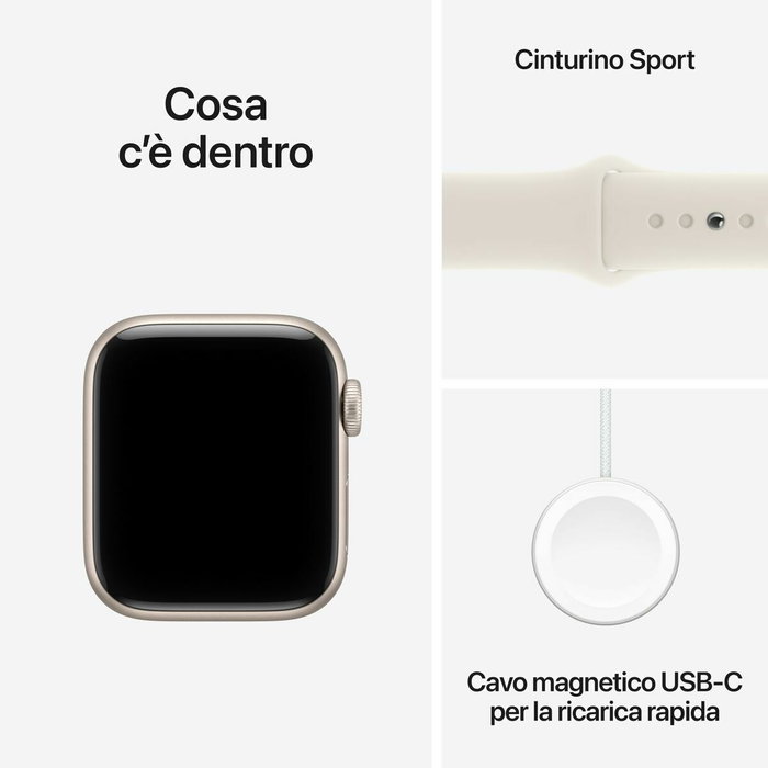 Apple Watch SE 3 GPS 40mm Starlight M/L