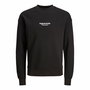 Sweat sans capuche homme Jack & Jones Jorvesterbro Noir