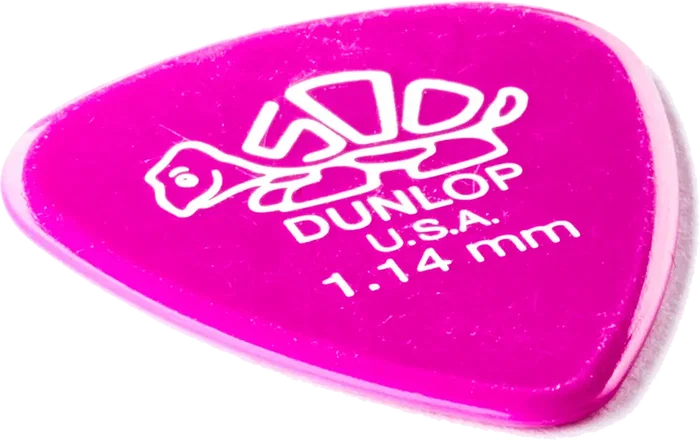 Dunlop Pack 12 Médiators Delrin 500 - 1,14mm Dunlop Pack 12 Médiators Delrin 500 - 1,14mm