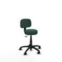 PIQUERAS Y CRESPO Chaise de bureau Llanos, Vert bouteille