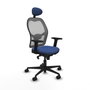 Piqueras y Crespo Chaise de Bureau Jorquera 2D036N1 Bleu marine