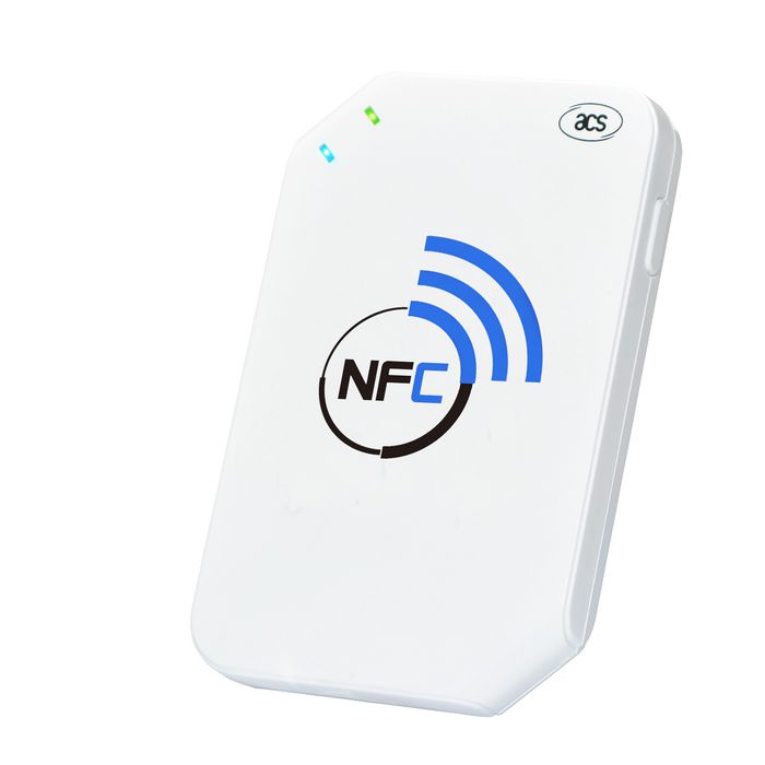 ACS ACR1255U-J1 Lecteur NFC Bluetooth 4.0 sans fil USB Mini-B avec batterie lithium-ion 85x54x10 mm 37.5 g ACS ACR1255U-J1 Lecteur NFC Bluetooth 4.0 sans fil USB Mini-B avec batterie lithium-ion 85x54x10 mm 37.5 g