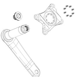 Sram Protector de plateau pour XX D1 34D