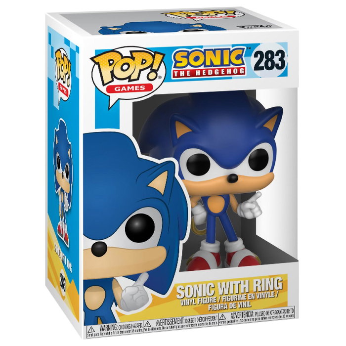 FUNKO Pop! Games Sonic The Hedgehog avec l'Anneau
