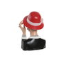 Home ESPRIT Figurine Décorative Femme Noir Rouge (2 Unités)