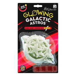 Pegatinas 29032 - 15 Autocollants phosphorescents Astres Galactiques et Corps Célestes - Dès 3 ans