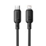 Baseus Silky Series Câble de charge USB-C vers Lightning 20W 2m Noir