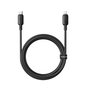 Baseus Silky Series Câble de charge USB-C vers Lightning 20W 2m Noir