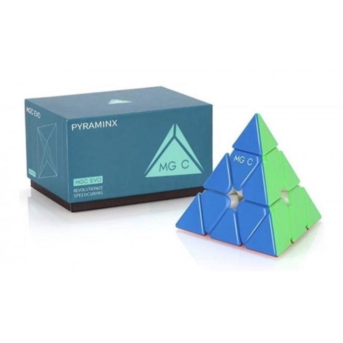 YJ MGC Evo Pyraminx – Rubik's Cube Magnétique, Coupe de Coins Extrême, Réglage 6 Positions YJ MGC Evo Pyraminx – Rubik's Cube Magnétique, Coupe de Coins Extrême, Réglage 6 Positions